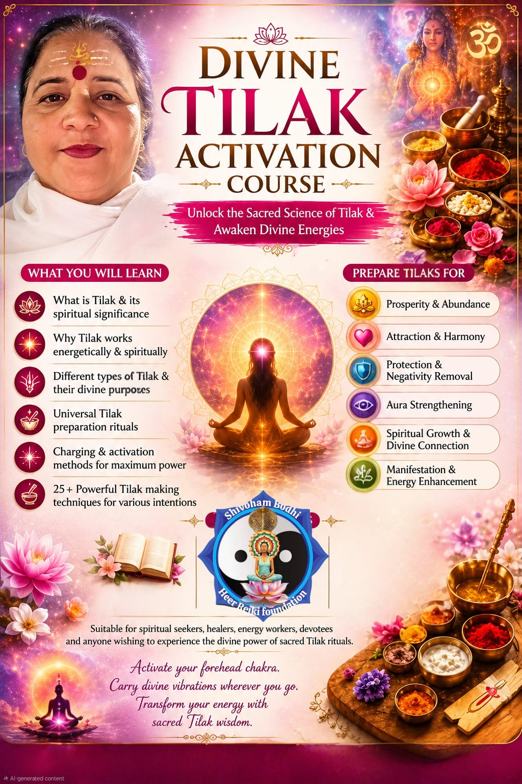 Tilak Making Workshop