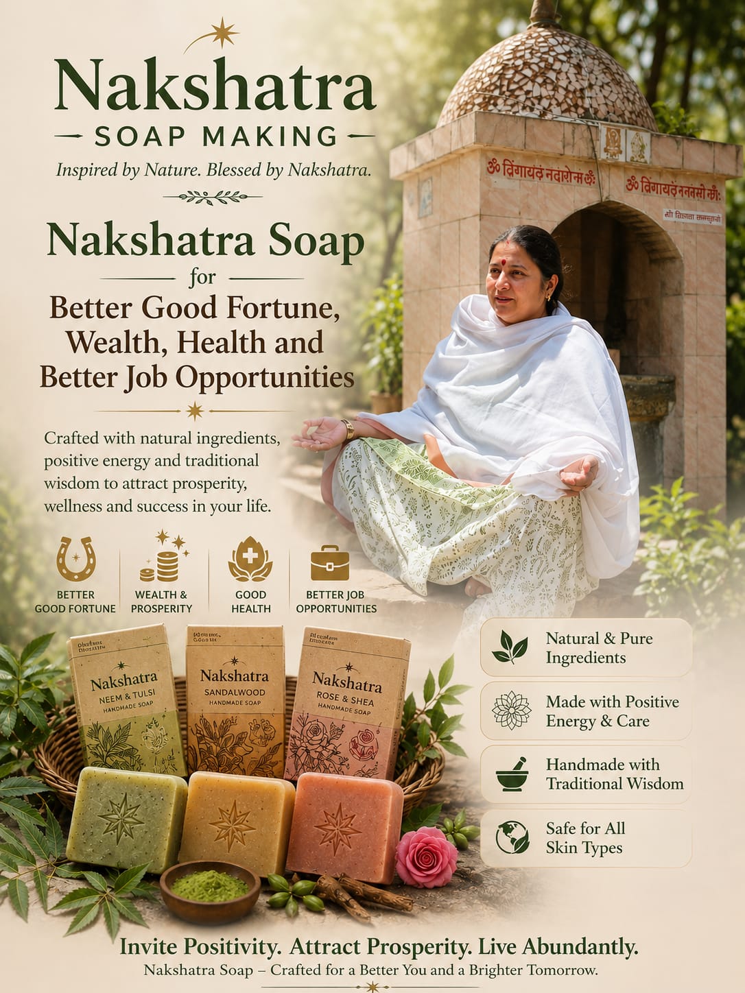 Nakshatra Soap Making