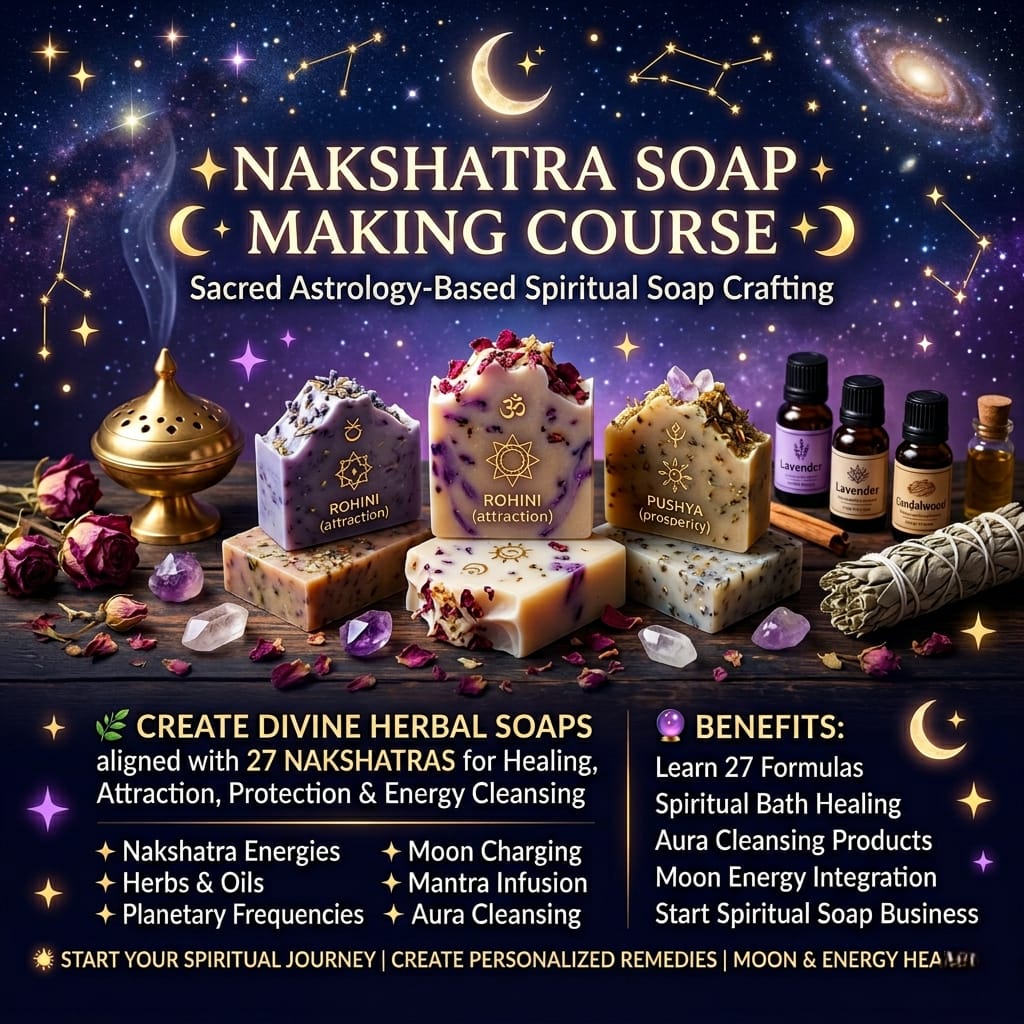 Nakshatra Soap Making