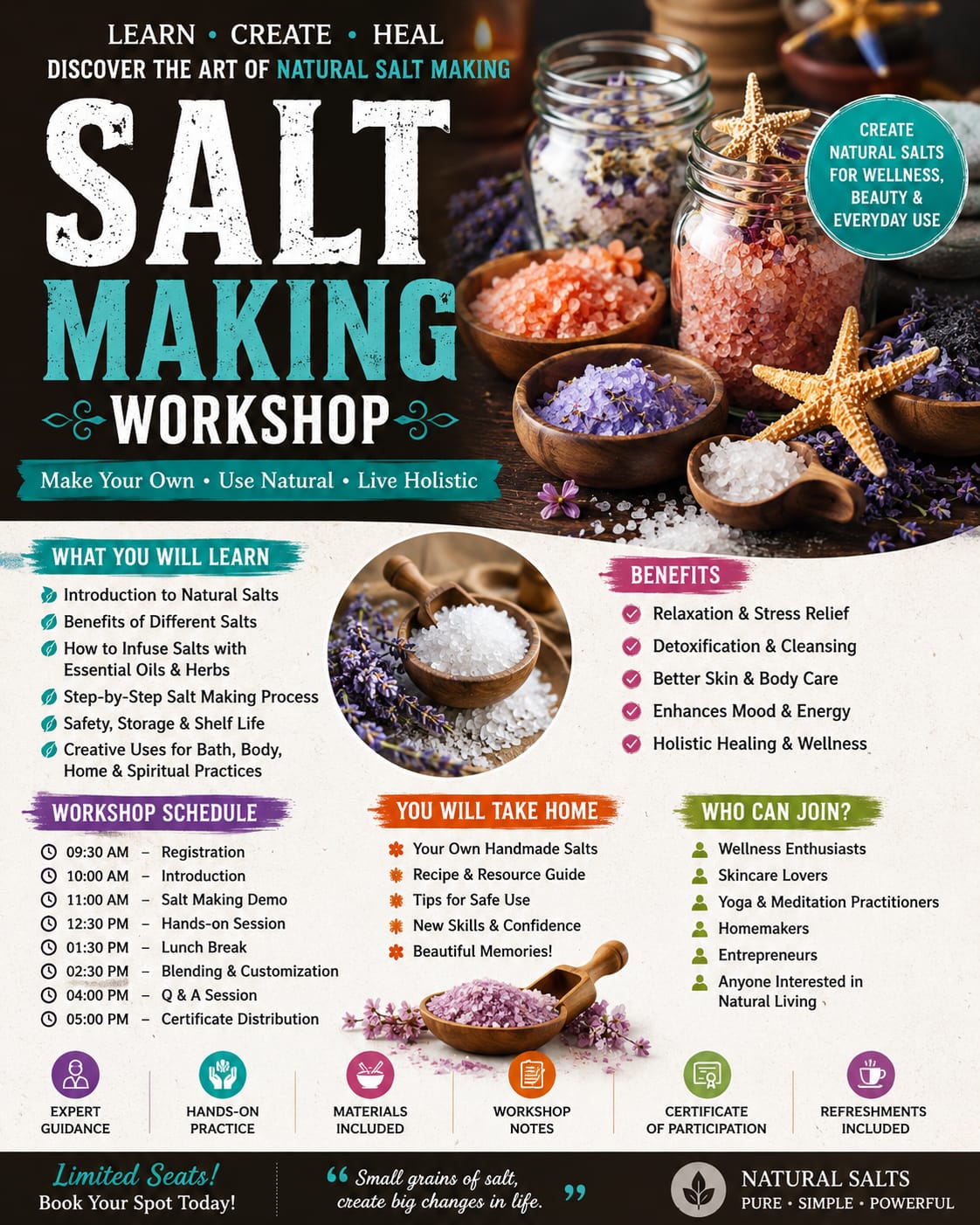 Salt Making Workshop