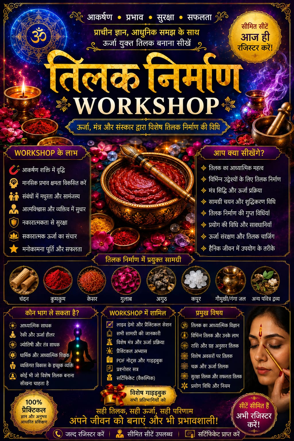 Tilak Making Workshop